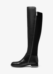 Michael Kors Sabrina Stretch Leather Boot