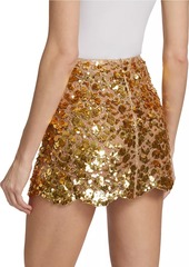 Michael Kors Sequin-Embellished Miniskirt