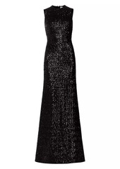 Michael Kors Sequined A-Line Gown