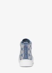Michael Kors Shea Logo Jacquard High-Top Sneaker