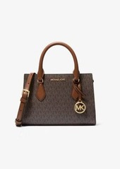 Michael Kors Sheila Small Signature Logo Satchel