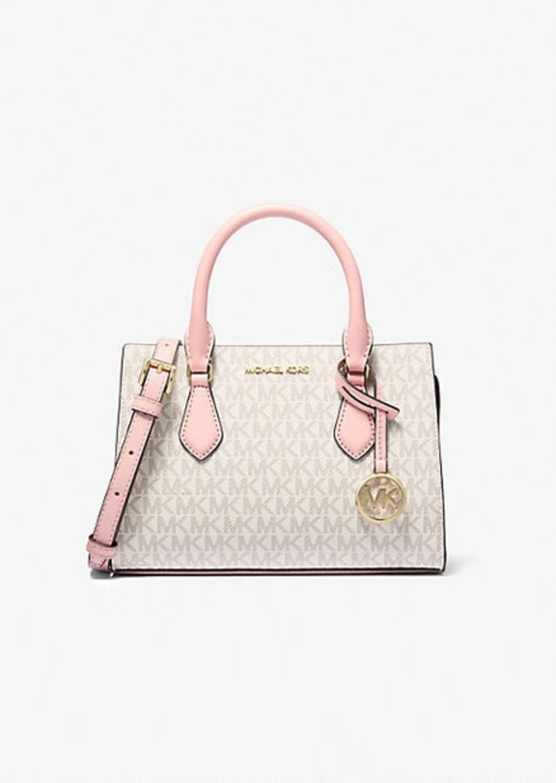 Michael Kors Sheila Small Signature Logo Satchel