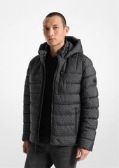 Michael Kors Signature Logo Puffer Jacket