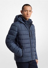 Michael Kors Signature Logo Puffer Jacket