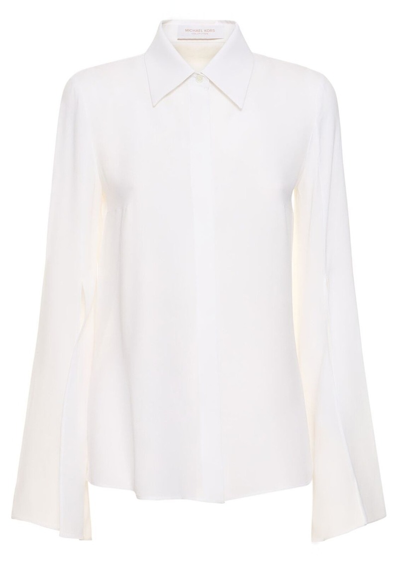 Michael Kors Silk Georgette Shirt