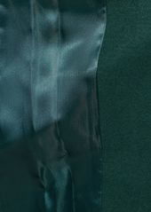 Michael Kors Single Breasted Wool Melton Long Coat