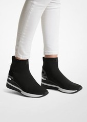 Michael Kors Skyler Stretch-Knit Sock Sneaker