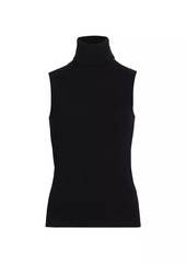 Michael Kors Sleeveless Turtleneck Sweater