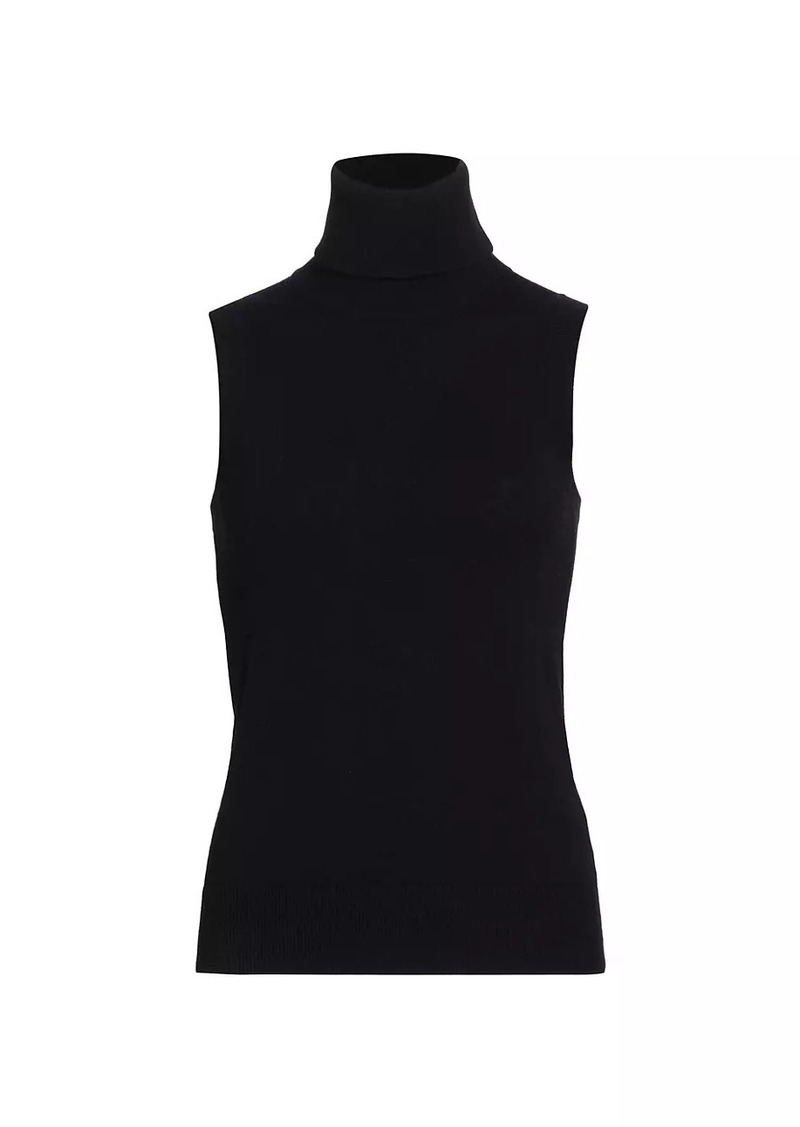 Michael Kors Sleeveless Turtleneck Sweater