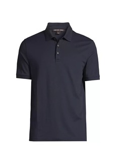 Michael Kors Stretch Cotton-Blend Polo Shirt