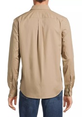 Michael Kors Stretch-Cotton Slim-Fit Shirt