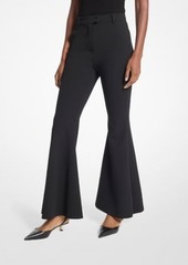 Michael Kors Stretch Crepe Flared Pant