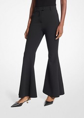 Michael Kors Stretch Crepe Flared Pant