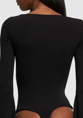 Michael Kors Stretch Viscose Jersey Bodysuit
