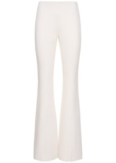 Michael Kors Stretch Wool Crepe Flared Pants