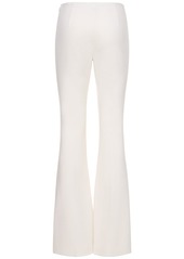 Michael Kors Stretch Wool Crepe Flared Pants