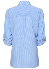 Michael Kors Striped Silk Crepe Shirt