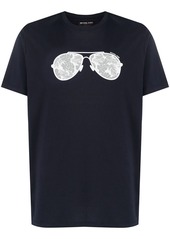 Michael Kors sunglasses print T-shirt