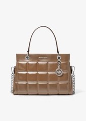 Michael Kors Susan Medium Quilted Leather Tote Bag