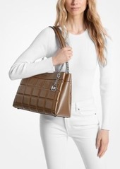 Michael Kors Susan Medium Quilted Leather Tote Bag