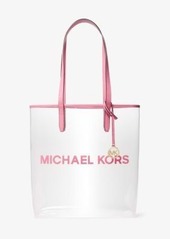 Michael Kors The Michael Large Clear Vinyl Tote Bag