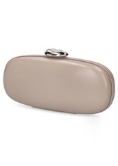 Michael Kors Tina Minaudiere Leather Clutch