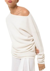 Michael Kors Twisted Shaker Knit Pullover Sweater