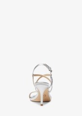 Michael Kors Veronica Metallic Leather Sandal