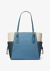 Michael Kors Voyager Small Color-Block Logo Tote Bag