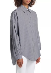 Michael Kors Wedge Oversized Poplin Shirt