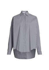 Michael Kors Wedge Oversized Poplin Shirt