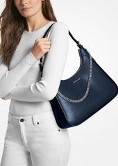 Michael Kors Wilma Large Leather Shoulder Bag
