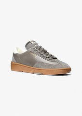 Michael Kors Wilton Leather and Suede Sneaker