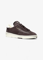 Michael Kors Wilton Leather and Suede Sneaker