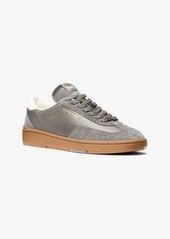 Michael Kors Wilton Leather and Suede Sneaker