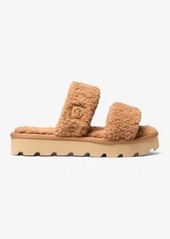 Michael Kors Winnie Faux Shearling Slide Sandal