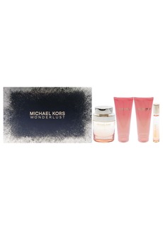 Wonderlust by Michael Kors for Women - 4 Pc Gift Set