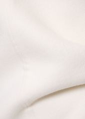 Michael Kors Wool Blend Double V Neck Mini Dress