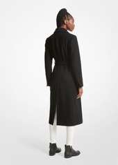 Michael Kors Wool Blend Wrap Coat
