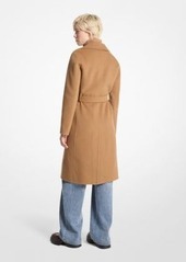 Michael Kors Wool Blend Wrap Coat