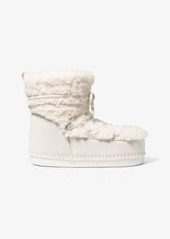 Michael Kors Zelda Sherpa and Suede Boot