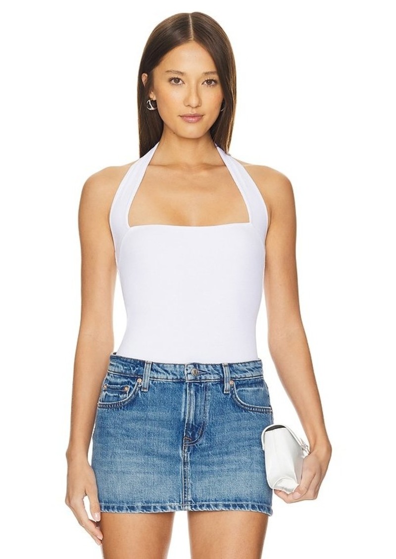 Michael Lauren Brauner Halter Tube Top