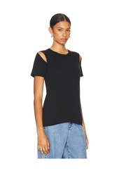 Michael Lauren Maximillian Shoulder Split Tee