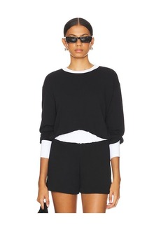 Michael Lauren Trayvon Crop Pullover