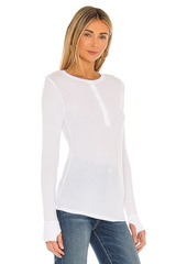 Michael Lauren Vance Long Sleeve Henley