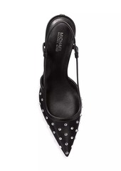 MICHAEL Michael Kors Alora 65MM Embellished Mesh Slingback Pumps