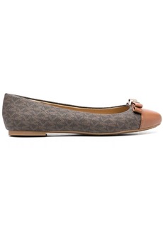 MICHAEL Michael Kors Andrea monogram print ballerinas