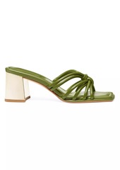 MICHAEL Michael Kors Astra 65MM Leather Mule Sandals