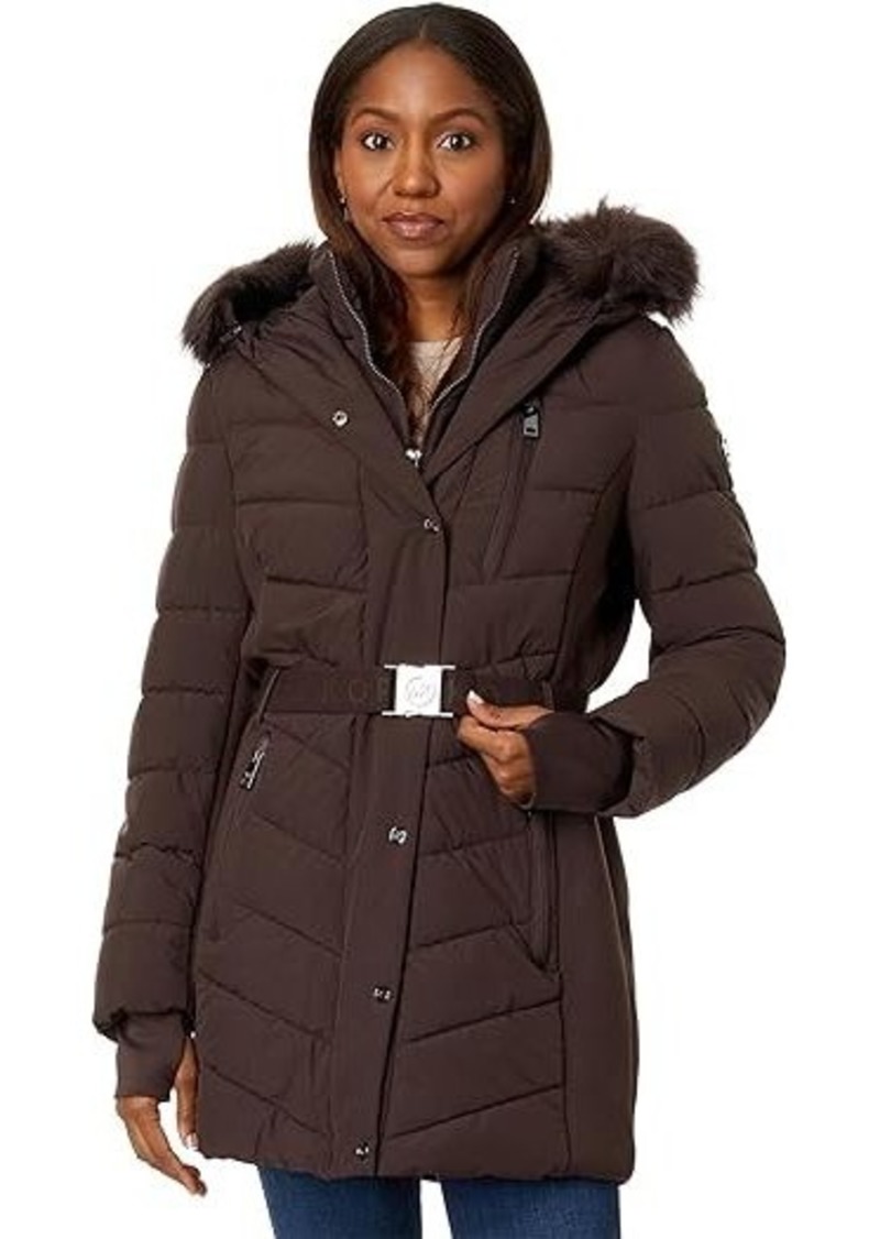 MICHAEL Michael Kors Belted Active Puffer A421168C