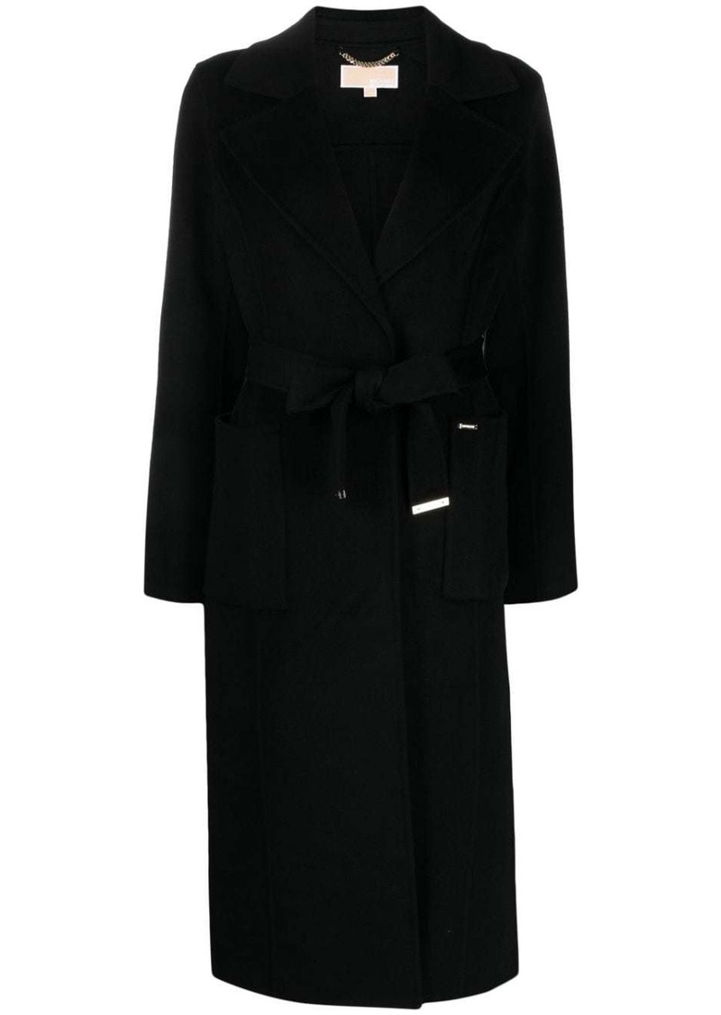 MICHAEL Michael Kors belted double-breasted coat